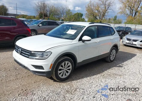 2018 Volkswagen Tiguan 2.0T S из США, поврежденный, VIN 3VV1B7AX3JM091722